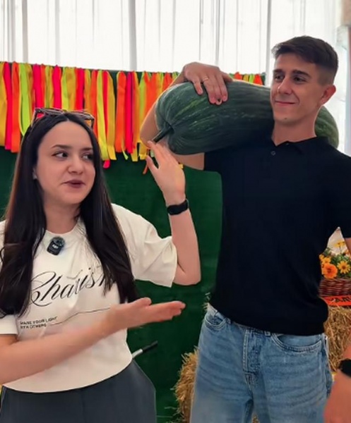 Курянка вырастила кабачок весом 17 килограммов