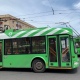 В центре Курска затруднено движение троллейбусов