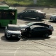 В центре Курска произошла тройная авария на Красной площади