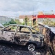 В Курской области сгорел автомобиль