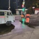 По Курску потекла река из канализации