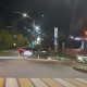 В Курске случилась авария на кольце возле АЗС