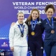 Курская рапиристка завоевала золото и серебро чемпионата мира среди ветеранов