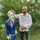 Курянин спас фигуры сказочных персонажей