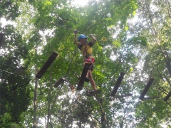 Гордость орловского парка – уникальная веревочная дорога Гордость орловского парка – уникальная веревочная дорога