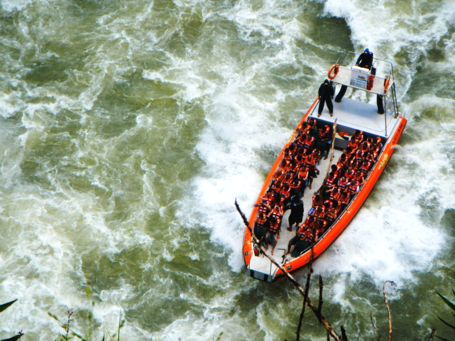 Перед водопадом Перед водопадом