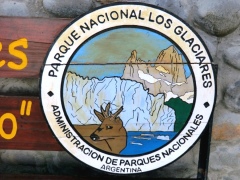 Логотип национального парка Лос-Гласиарес Логотип национального парка Лос-Гласиарес