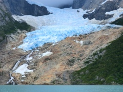 Ледник на берегу фьорда Ультима Эсперанса Ледник на берегу фьорда Ультима Эсперанса